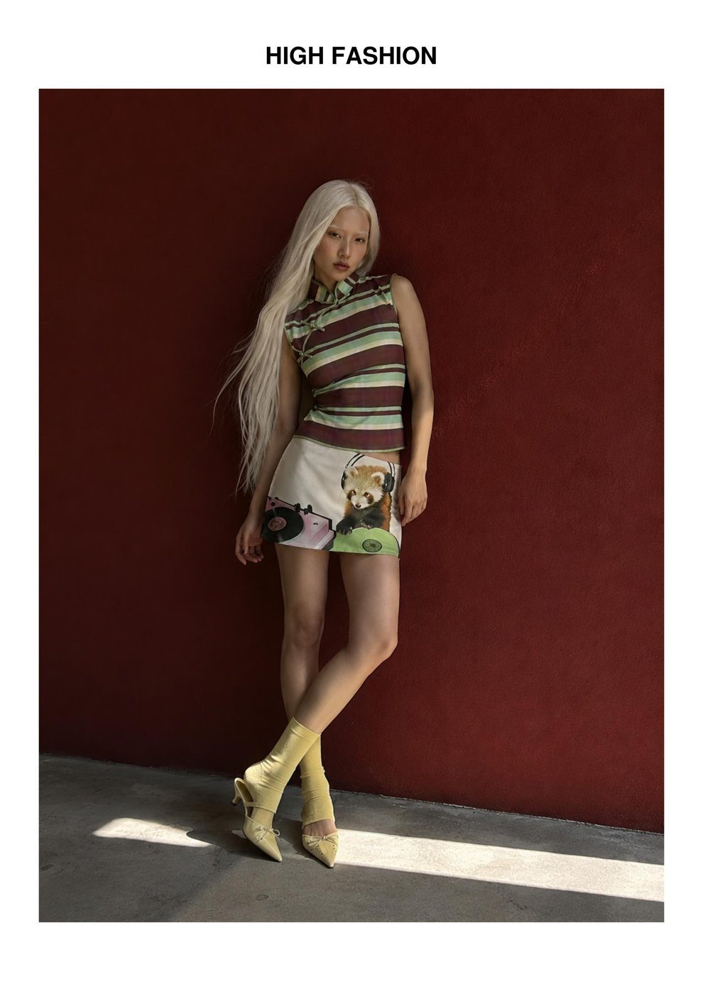 AI UGC high fashion photo